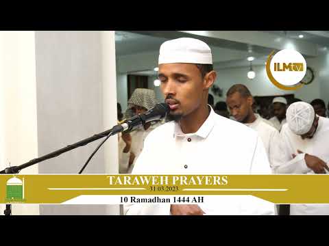TARAWEEH DAY 10 | ABDIAZIZ INSHAR AHMED | Masjid As salaam | RAMADHAN 2023 1444
