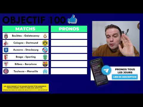 Pronostics Football ( Toulouse - Marseille / Bilbao - Barcelone )