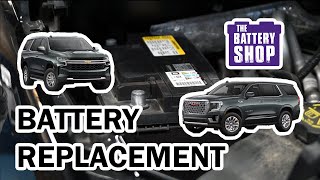 Chevrolet Suburban, Tahoe & GMC Yukon (2007-present) - New Battery Install