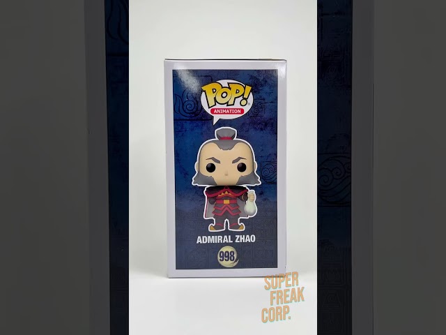 Vídeo relacionado con Funko POP! Animation: Avata R - Admiral Zhao Con Fireball - Brilla En La Oscuridad - Avatar: The Last Airbender - Figuras Miniaturas Coleccionables Para Exhibición - Idea De Regalo - Mercancía Oficial
