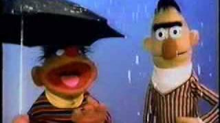 Classic Sesame Street - Ernie and Bert in the rain