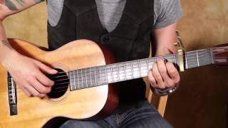 James Taylor - Fire and Rain - How to Play on Acoustic Guitar Lesson - Finger Picking Guitar