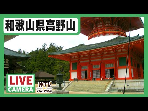 高野山 ／テレビ和歌山のライブカメラ映像