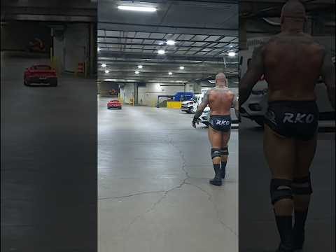 Logan Paul makes a quick escape as the Viper hunts him