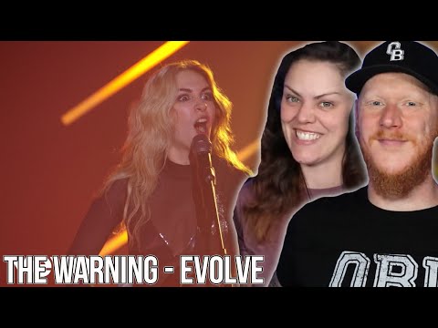 COUPLE React to The Warning - EVOLVE (Live on The 2023 MTV VMA's) | OFFICE BLOKE DAVE
