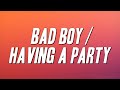 Luther Vandross - Bad Boy / Having a Party (Lyrics)