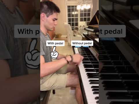 How piano sounds without pedal #howlsmovingcastle