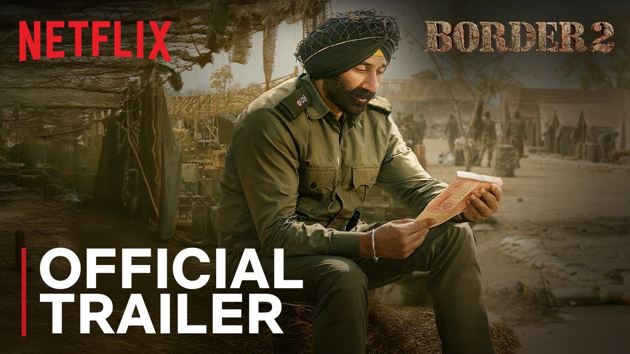 Border 2 | Official Trailer | Sunny Deol, Varun Dhawan, Diljit Dosanjh | Netflix India