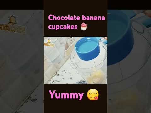 CHOCOLATE Banana CupCake|Taste With Shahida