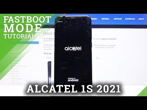 How to Enter FastBoot Mode on ALCATEL 1S – Open FastBoot Mode