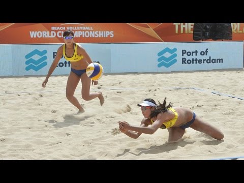 Wang Fan/Yue Y. (CHN) vs. Gallay/Klug (ARG) - Rotterdam – Women World Championships 2015