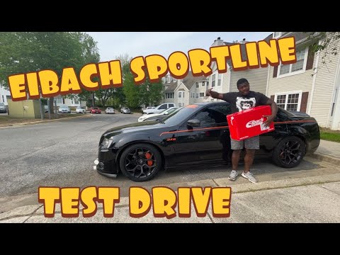 EIBACH SPORTLINE LOWERING SPRINGS REVIEW ON MY CHRYSLER 300!
