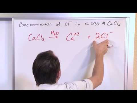 Calculating Ion Concentration in Solutions - Chemistry Tutor