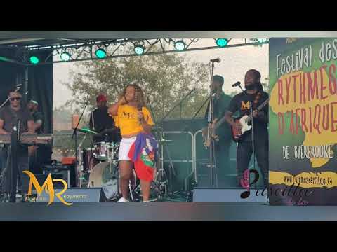 MORAY  -Modeline Raymond  au Festival des rythmes d'afrique de Sherbrooke.#4