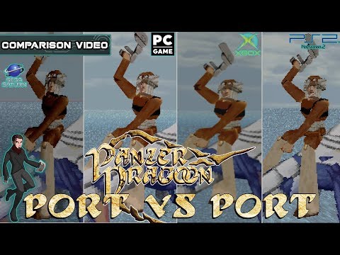 Panzer Dragoon Comparison | Saturn vs PC vs Xbox vs PS2 | Port vs Port [ Kelphelp ]