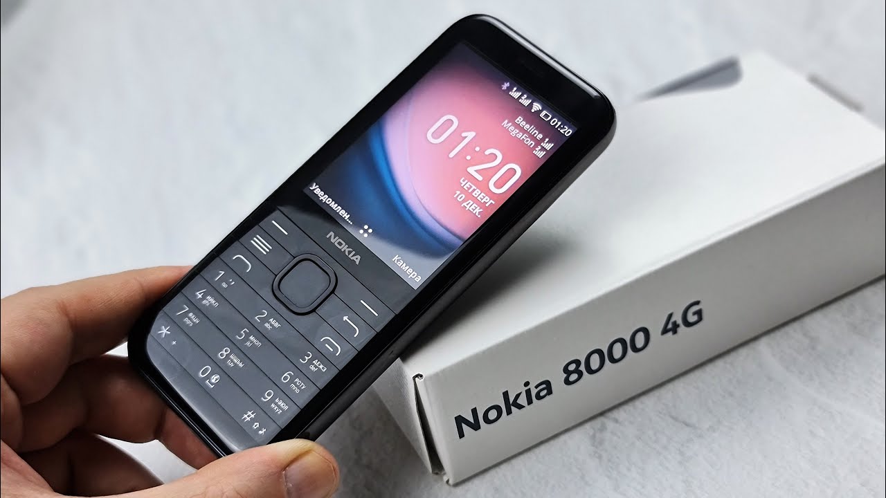 Nokia 8000 4G: блеск и нищета!