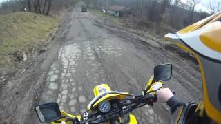 preview picture of video 'Suzuki DR 650 Ride Charleroi PA Fox Stop Road.mp4'