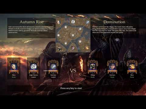 Ancestors Legacy Gameplay 3v3 Anglo-Saxons and some other chaps vs some other chaps.