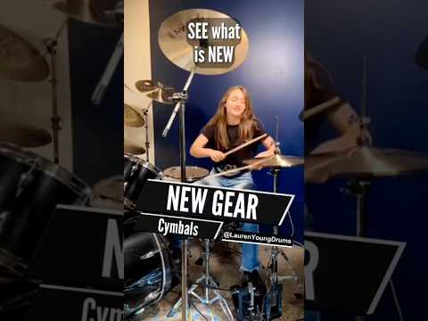 New Gear Showcase of Stratus by Sabian - (Drummer Cam) Played Live By Drummer Lauren Young