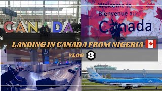 Landing in Canada as Permanent Residents Flying KL