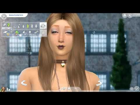 sims game alpha cc download brown hair female Sasha Kuznetsov by Bonita100 Cas Video Preview