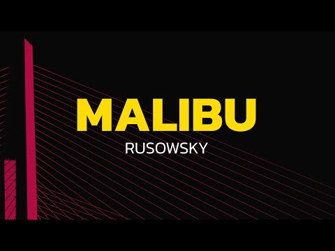 Rusowsky - malibU (Lyrics)