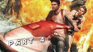 Most Dangerous Driving Ever in Uncharted Drake's Fortune Walkthrough Gameplay Part 4 (PS4)