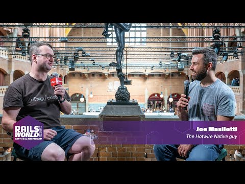 Joe Masilotti on Hotwire Native at Rails World 2025