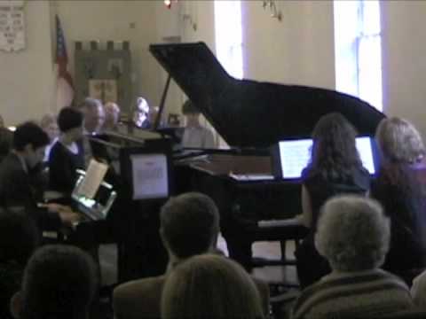 Beethoven's Fifth Symphony - Combination of 3 Pianos and 12 Hands