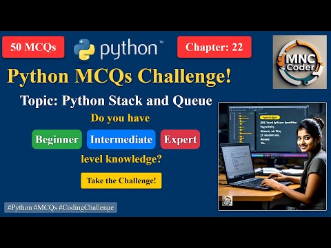 Python Stack Queue Multiple Choice Questions For Every Learner Online Test For Interviews