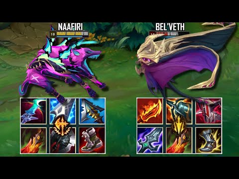 NAAFIRI vs BELVETH FULL BUILD FIGHTS & Best Pentakills!