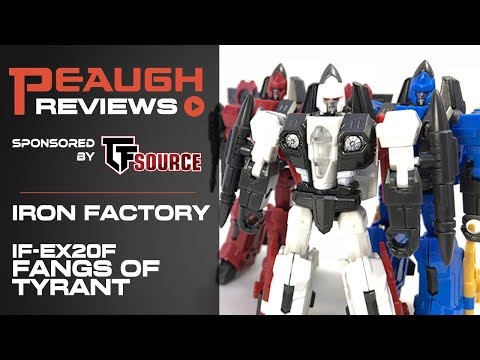 Video Review: Iron Factory IF-EX20F - Fangs of Tyranny Set