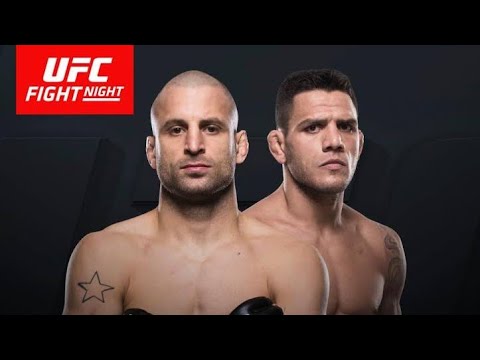 UFC Rafael Dos Anjos x Tarec Saffiedine