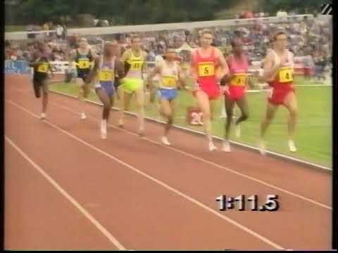 800m Men - London Grand Prix 1991.
