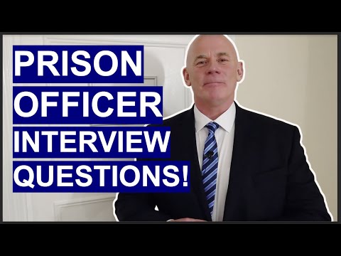 Prison Officer Interview Questions and Answers! (How to PASS a Correctional Officer Interview!)