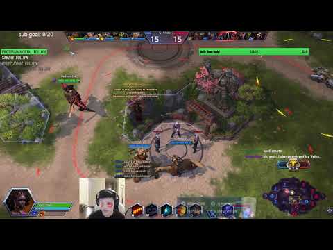 Qhira Final Strike on Hanamura - My Jaina is insaneeee - Grandmaster Storm League Game