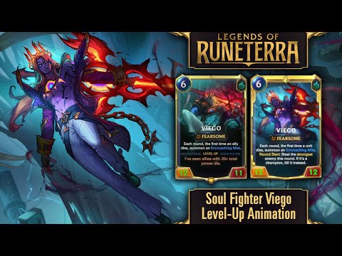 Legends of Runeterra - Soulfighter Viego Level-Up Animation