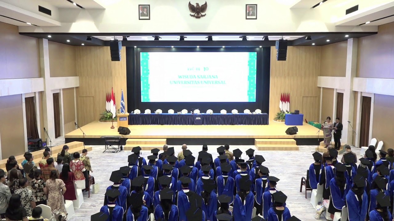 Wisuda Sarjana Universitas Universal Periode November 2024