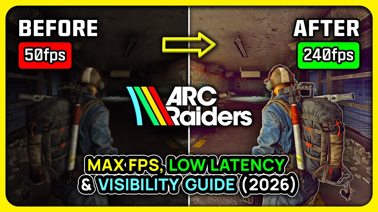Arc Raiders (2026) - Best PC Settings for MAX FPS & Visibility (After Patch)