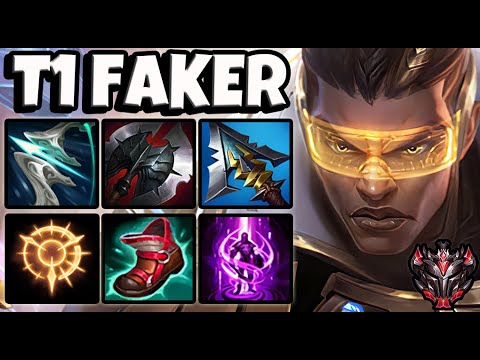 T1 Faker LUCIAN vs AKALI [ MID ] Patch 11.16 Ranked Korea ✅