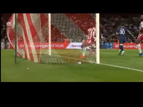 Messi wonderful today goal vs Ajaccio