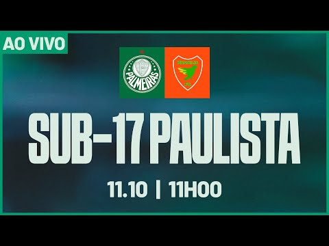 JOGO COMPLETO | PALMEIRAS  6 X 0 BRASÍLIS | PAULISTA SUB-17 2025