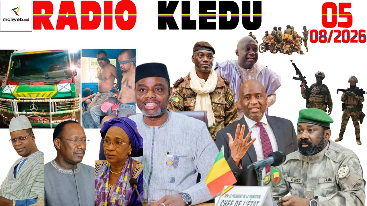La Revue de Presse de la RADIO KLEDU du 05 Août 2026