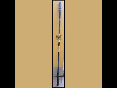 DIY Tutorial - Star wars rey staff cosplay replica