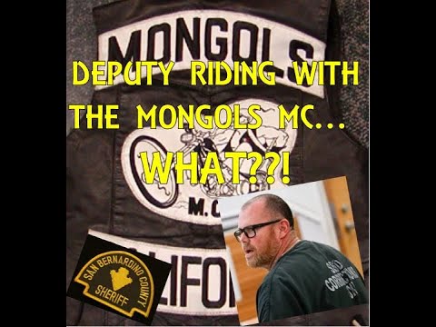 Deputy Caught Riding With The Mongols MC!!