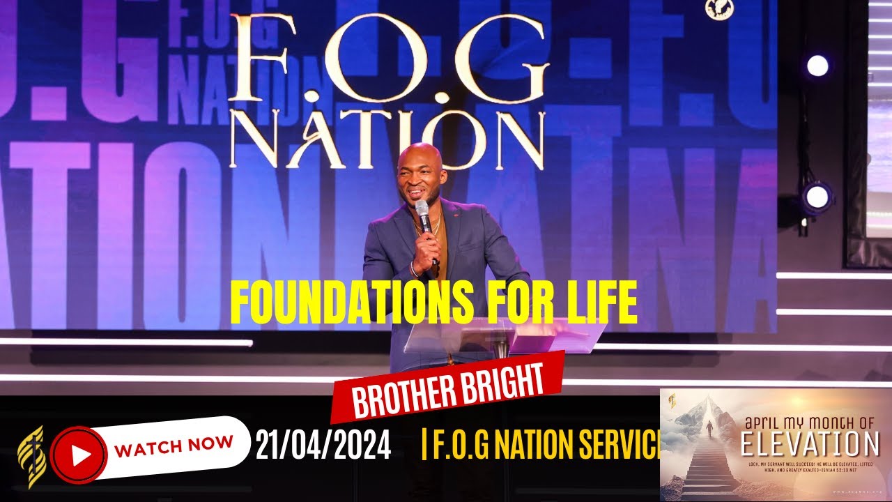 Brother Bright: Foundations For Life // Young Adult Ministry || 4/21/2024