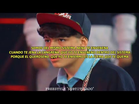 EL MENOR vs ESEZETA / MINUTO de SANGRE con LETRA / FMS CHILE 2020