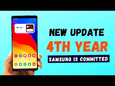 New update received on this 4 year old Samsung Galaxy Phone !