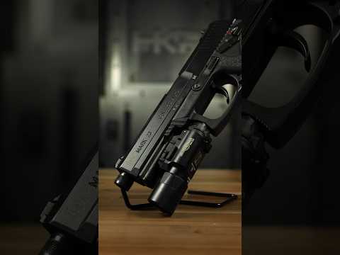 The new low-pro picatinny adapter for the MK 23! 🔥 #gun #hecklerandkoch #hk #pewpew #pistol #mark23