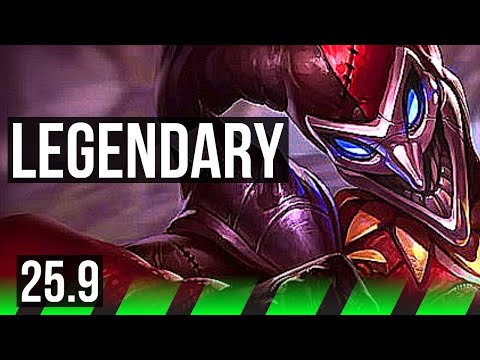 SHACO vs JARVAN IV (JGL) | Legendary | EUW Diamond | 25.9